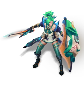 Battle Lion Leona (Turquoise)