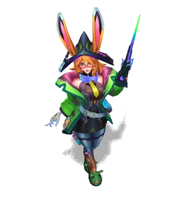 Battle Bunny Aurora (Emerald)