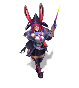 Battle Bunny Aurora (Obsidian)