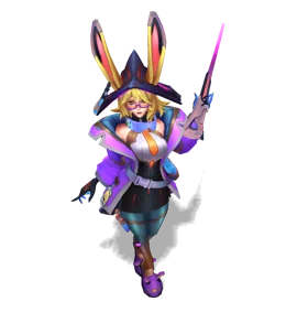 Battle Bunny Aurora (Amethyst)