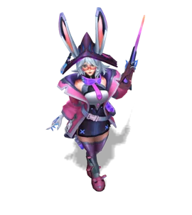 Battle Bunny Aurora (Rose Quartz)