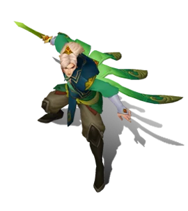 Enduring Sword Talon (Emerald)