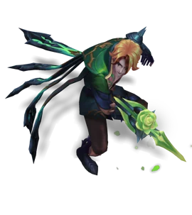 Withered Rose Talon (Emerald)