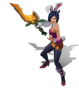 Battle Bunny Riven (Rose Quartz)