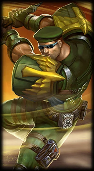 Commando Garen Loading Screen