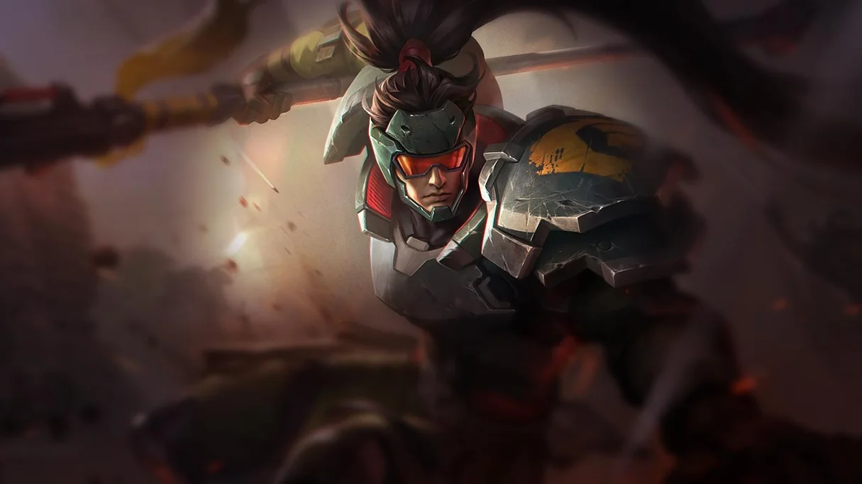 Commando Xin Zhao Centered Splash