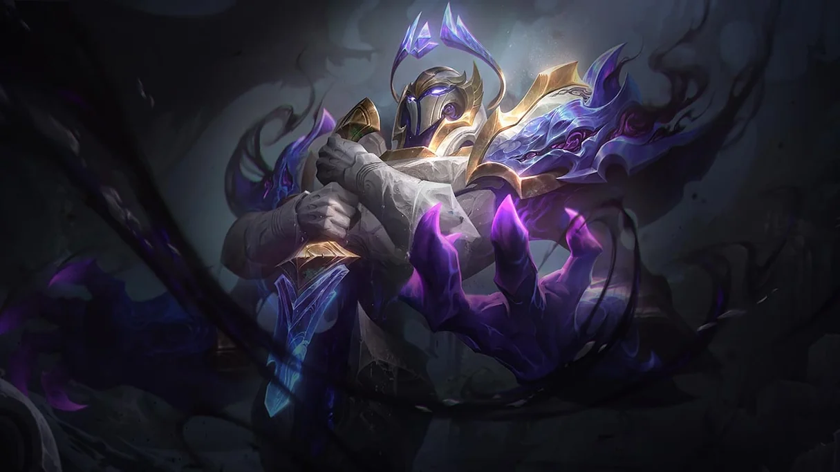 Corrupted Petricite Xerath Centered Splash