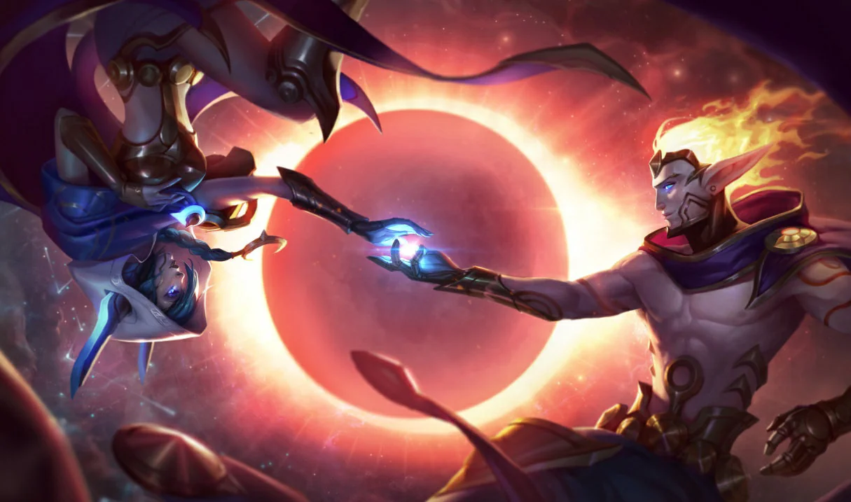 Cosmic Dawn Rakan splash art