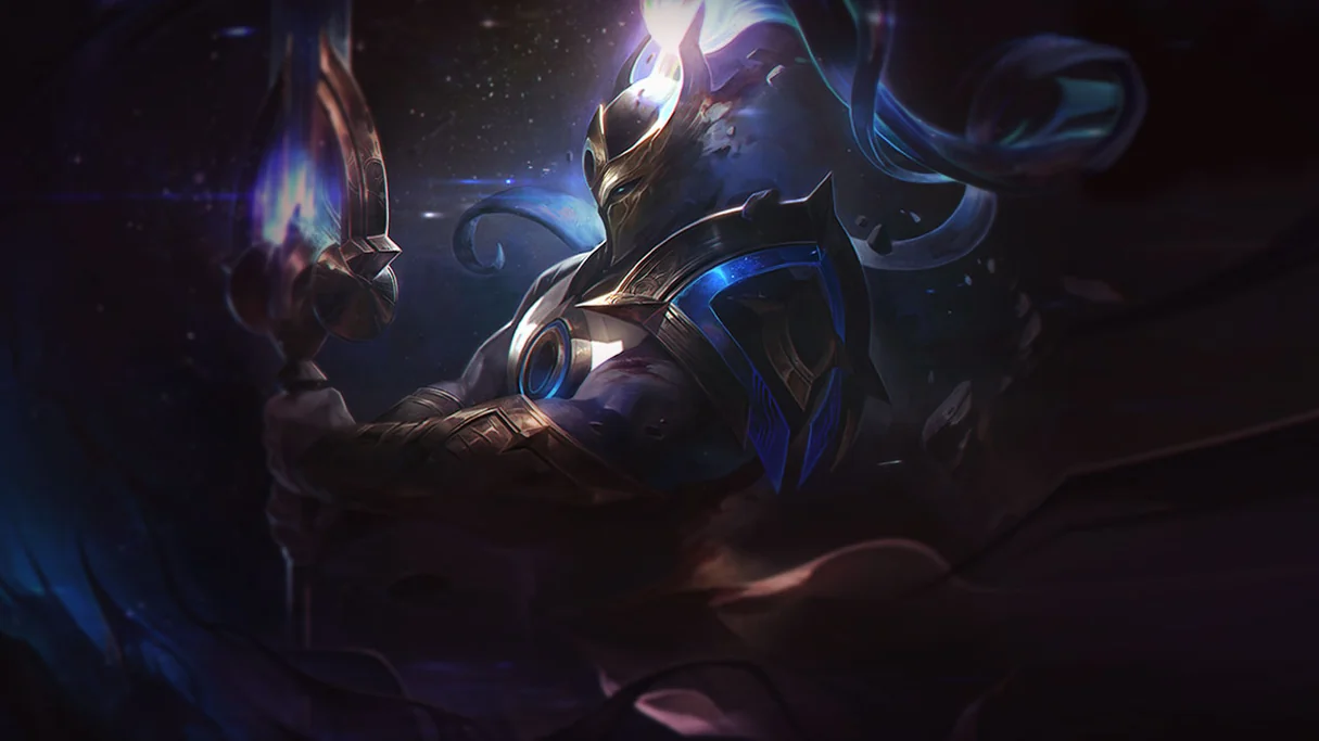 Cosmic Defender Xin Zhao Centered Splash