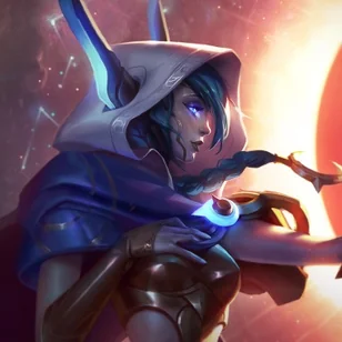 Cosmic Dusk Xayah Tile