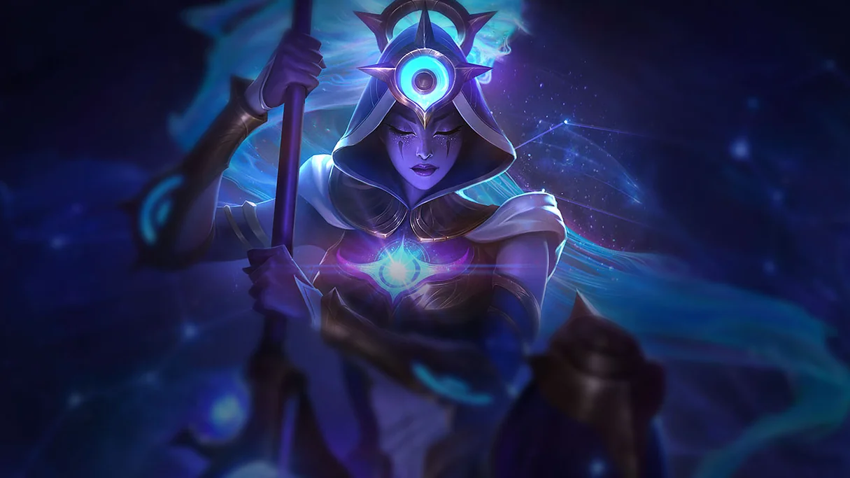 Cosmic Huntress Nidalee Centered Splash