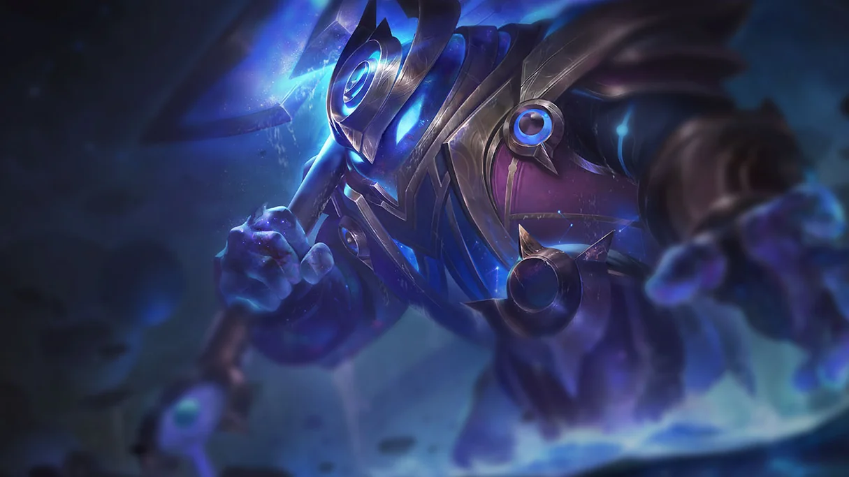 Cosmic Paladin Nautilus Centered Splash