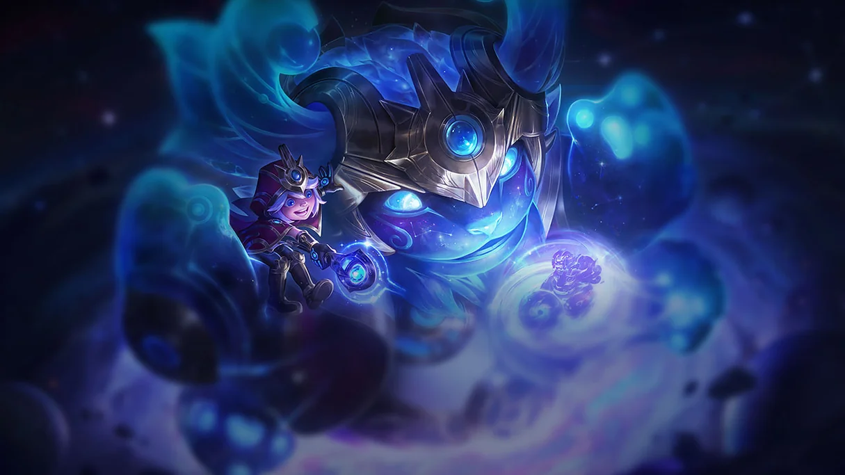 Cosmic Paladins Nunu & Willump Centered Splash