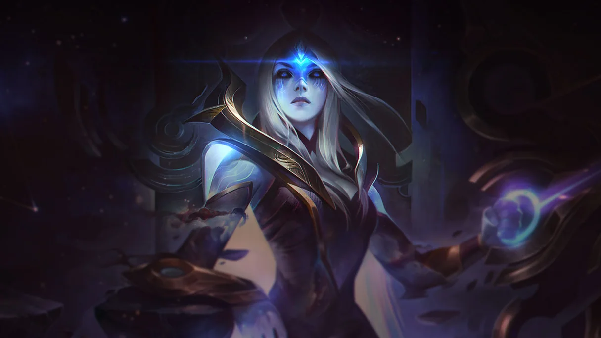Cosmic Queen Ashe Centered Splash