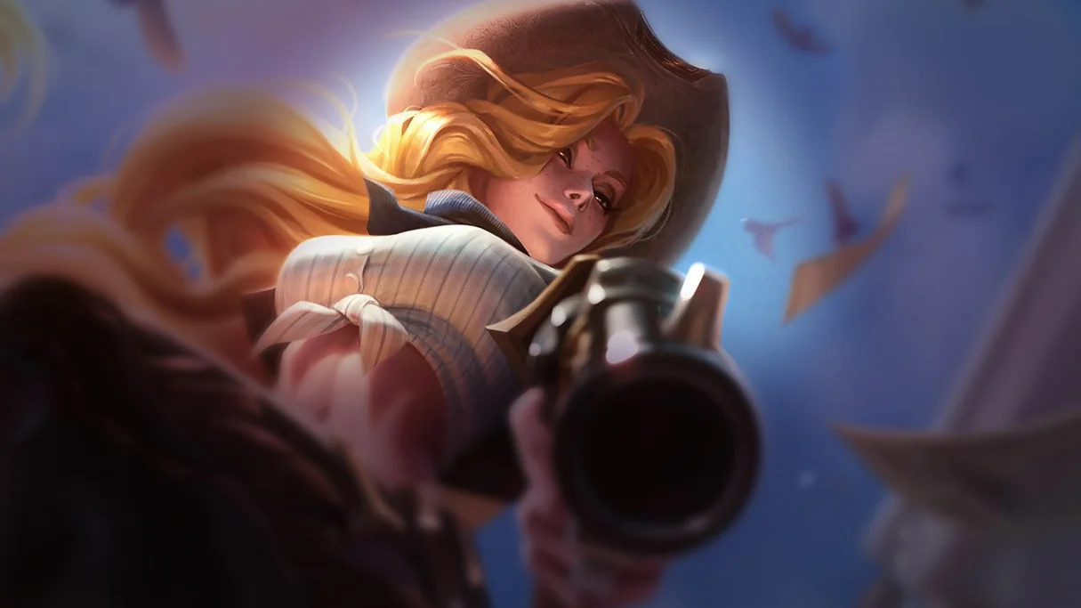 Cowgirl Miss Fortune Centered Splash