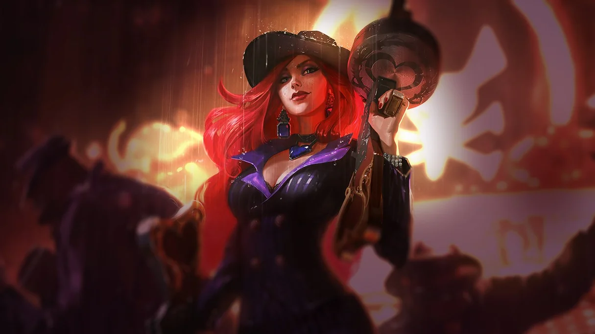 Crime City Miss Fortune Centered Splash