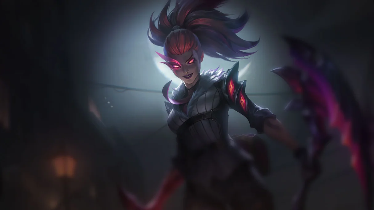 Crime City Nightmare Akali Centered Splash