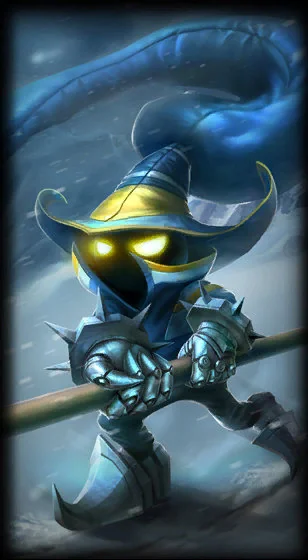 Curling Veigar Loading Screen