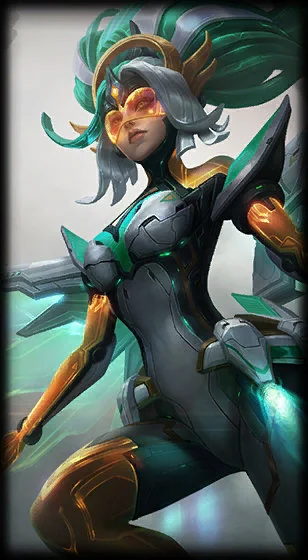 Cyber Halo Janna Loading Screen