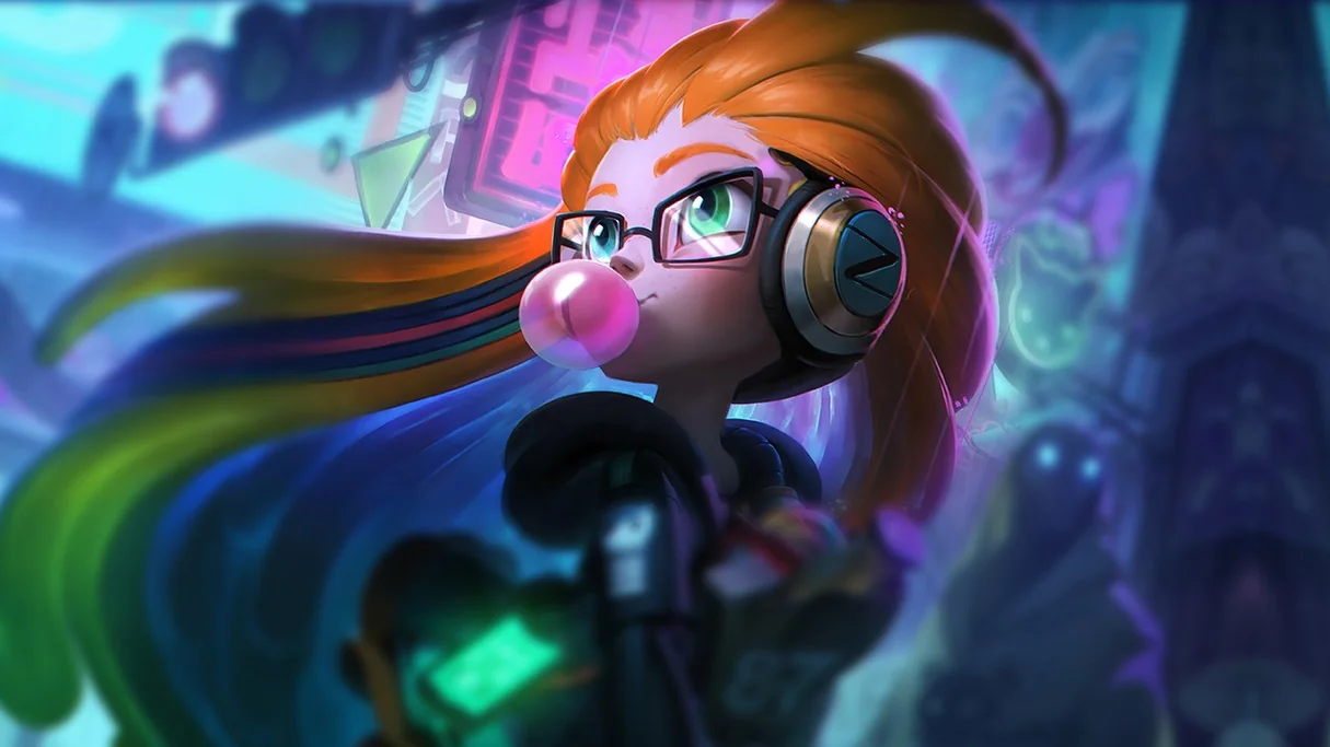 Cyber Pop Zoe Centered Splash