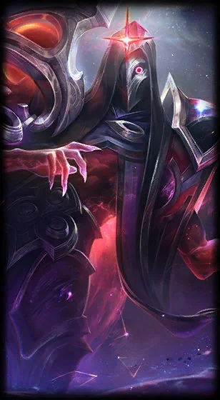 Dark Cosmic Erasure Jhin Loading Screen