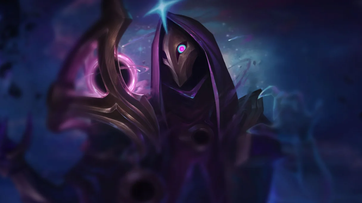 Dark Cosmic Jhin Centered Splash