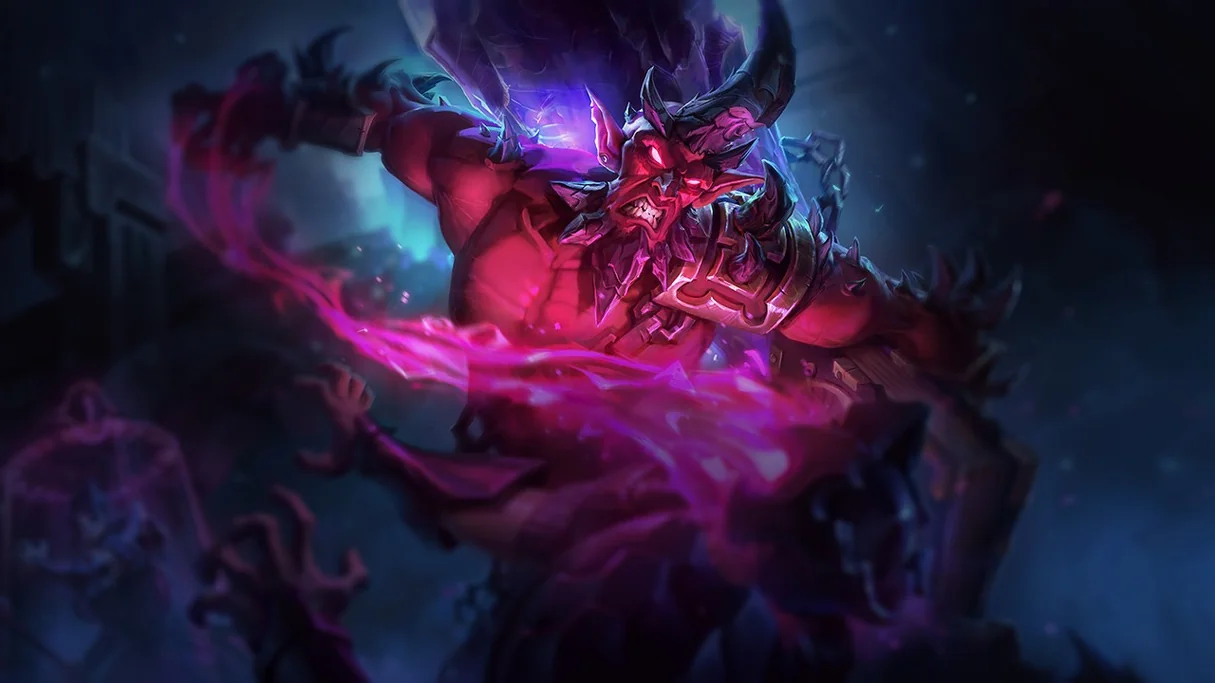 Dark Crystal Ryze Centered Splash