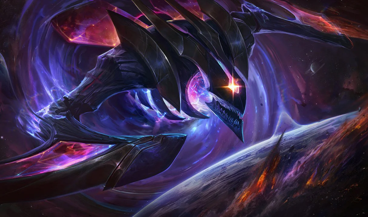 Dark Star Kha’Zix splash art