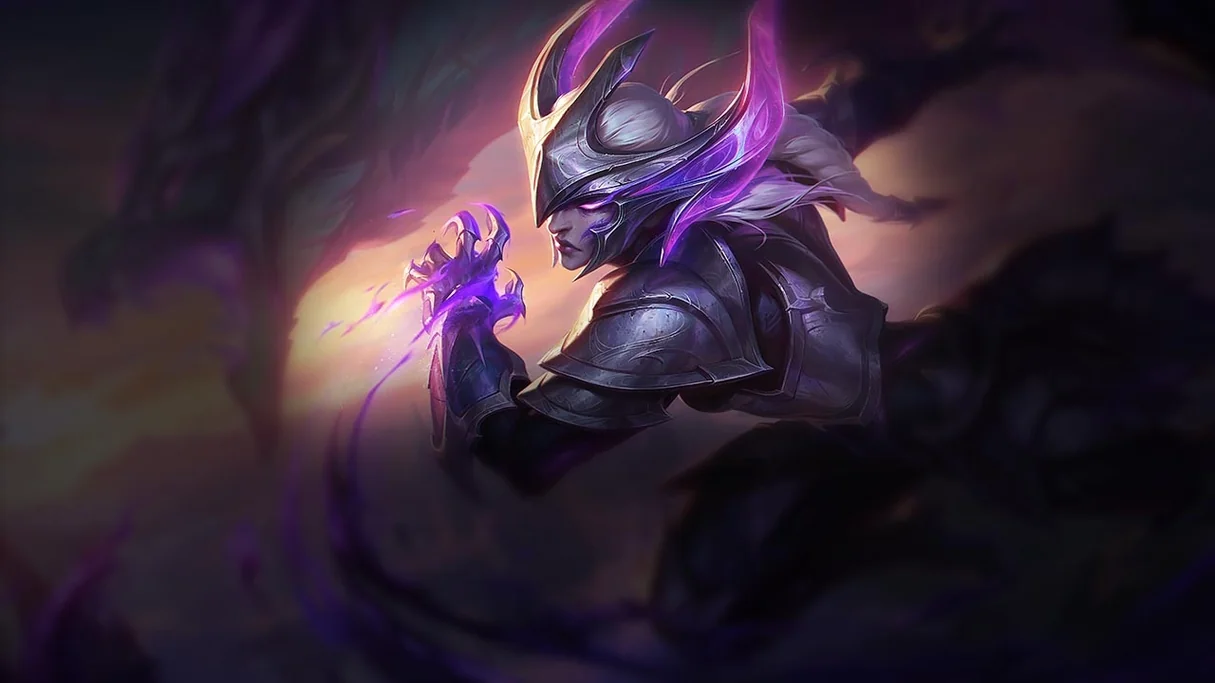 Darkflame Shyvana Centered Splash