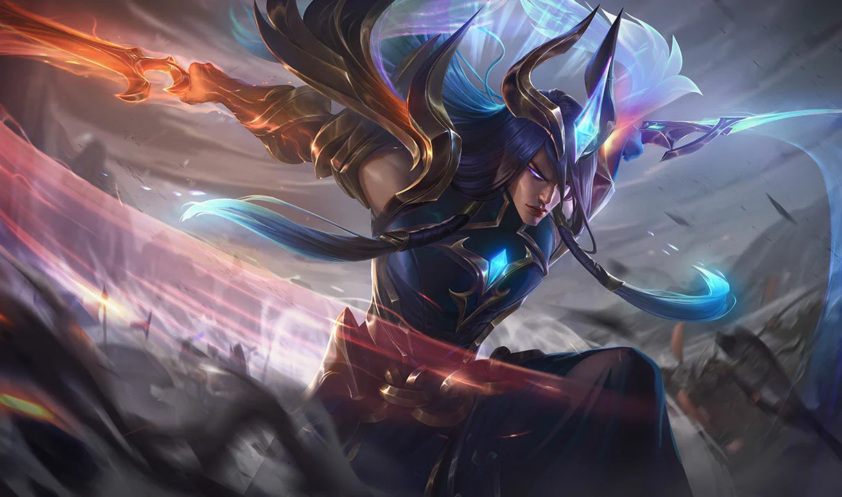 Dawnbringer Yone splash art