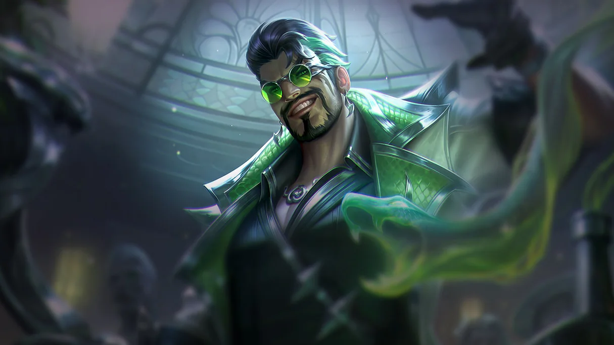 Debonair Draven Centered Splash
