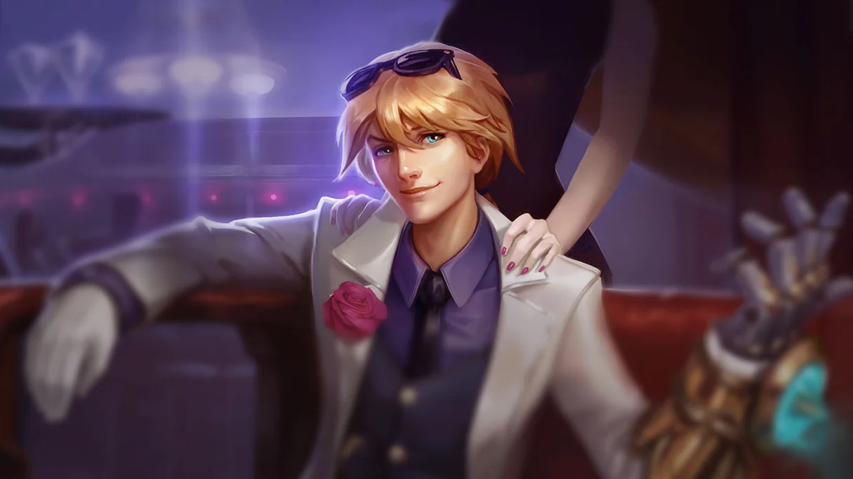 Debonair Ezreal Centered Splash