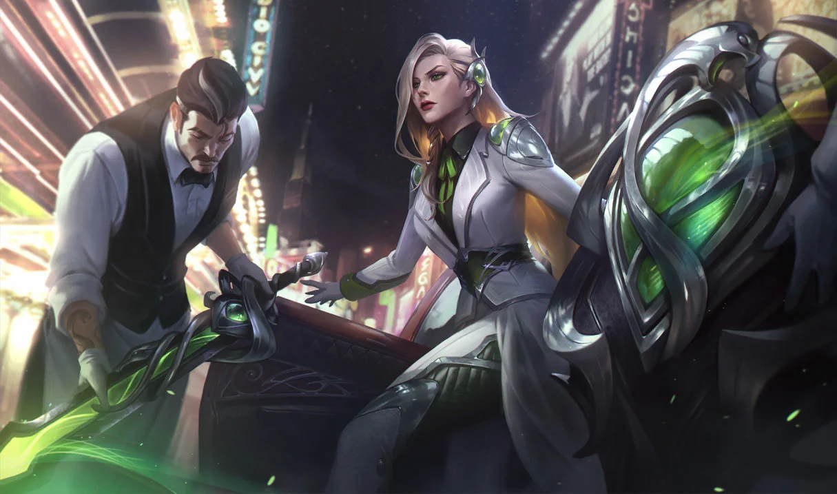 Debonair Leona splash art