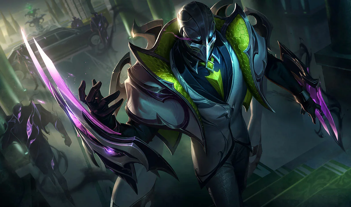 Debonair Zed splash art