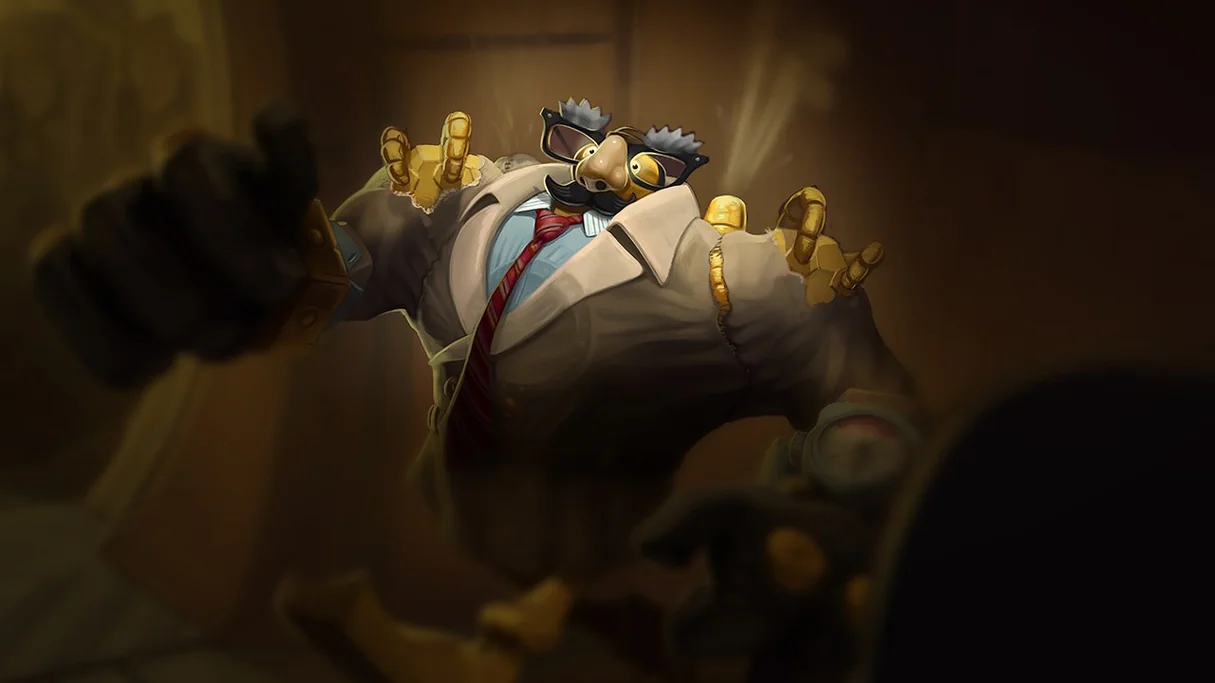 Definitely Not Blitzcrank Centered Splash