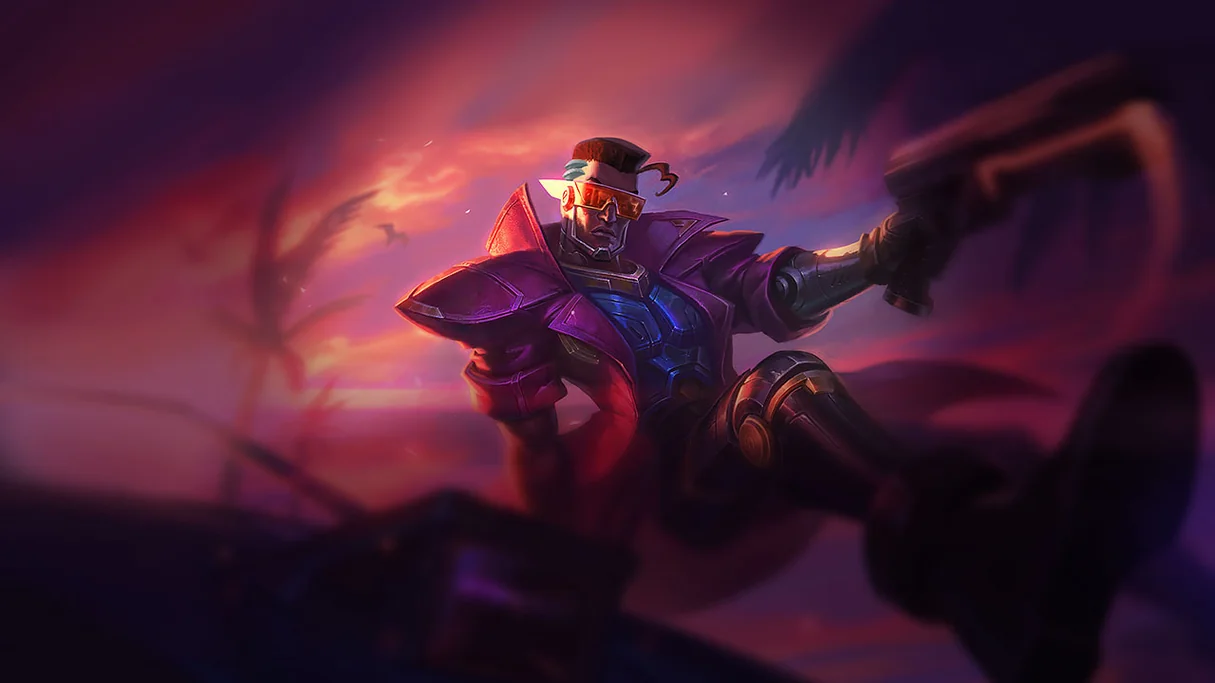 Demacia Vice Lucian Centered Splash