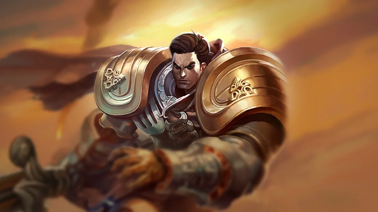 Desert Trooper Garen Centered Splash