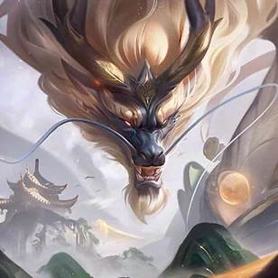 Divine Architect Porcelain Aurelion Sol Tile