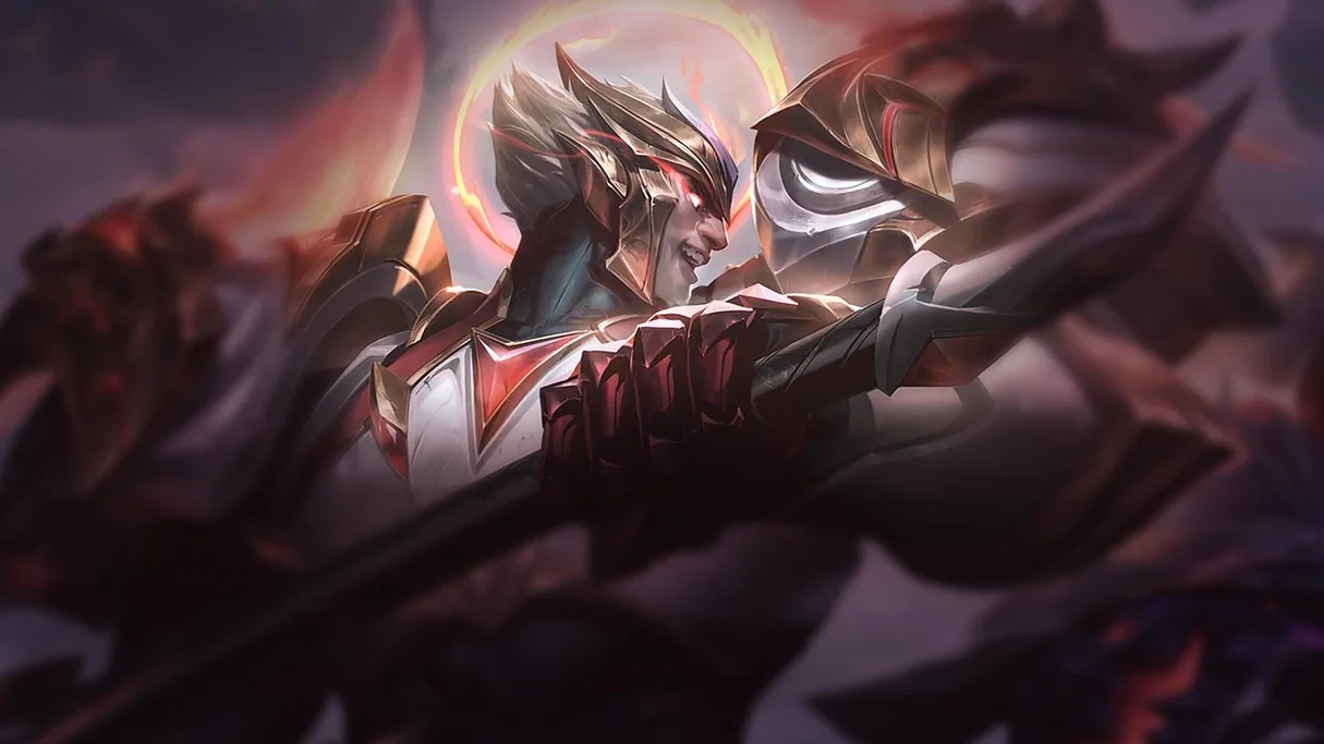 Divine God-King Darius Centered Splash