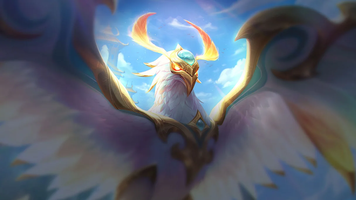 Divine Phoenix Anivia Centered Splash