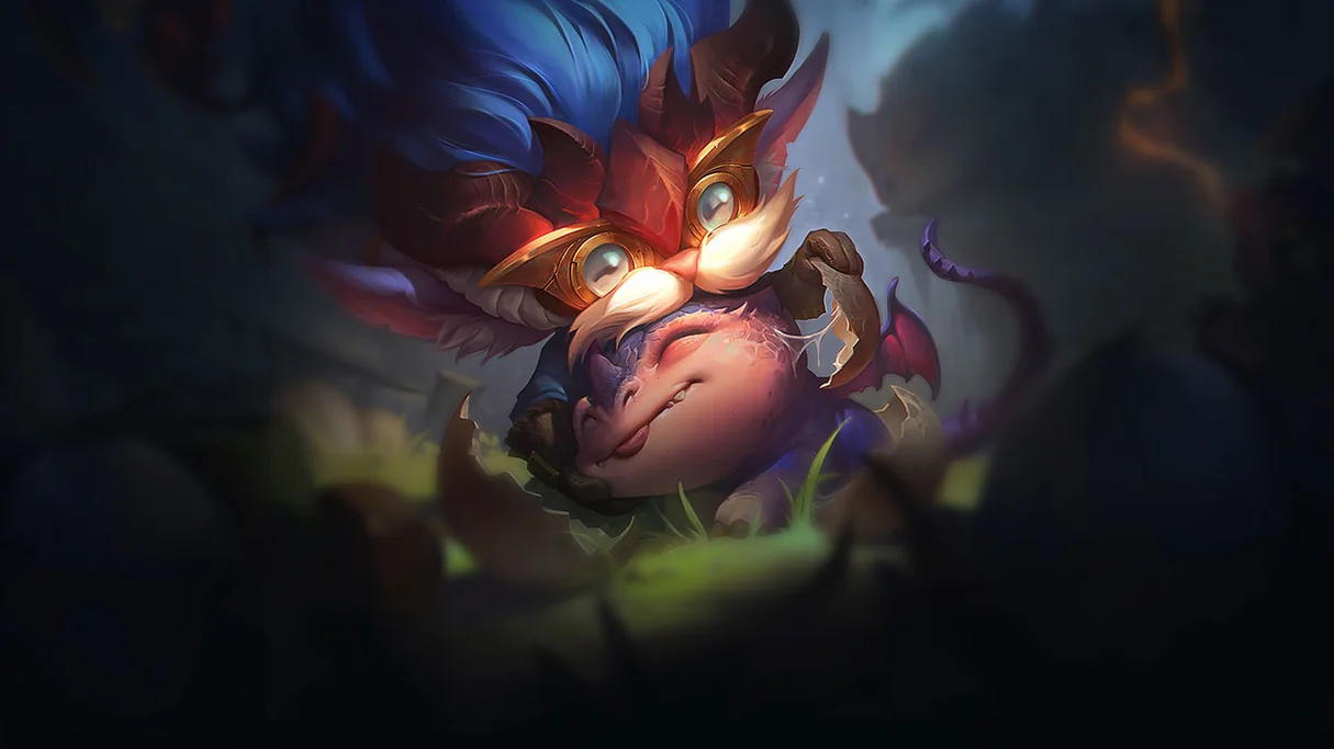 Dragon Trainer Heimerdinger Centered Splash
