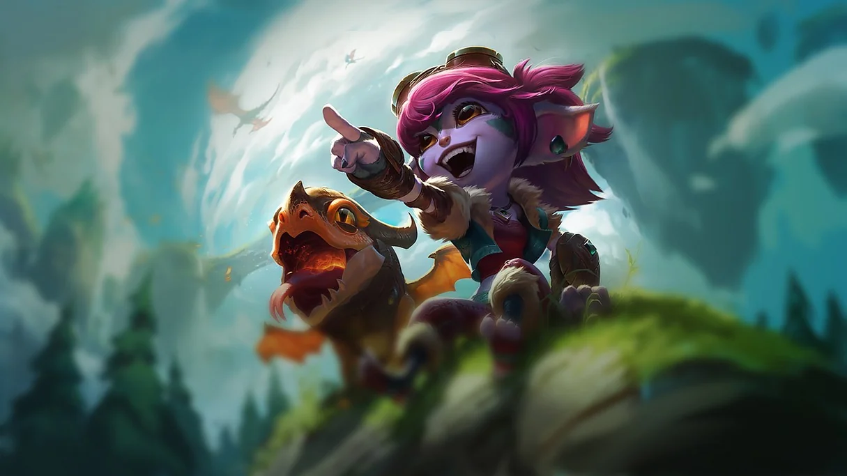 Dragon Trainer Tristana Centered Splash