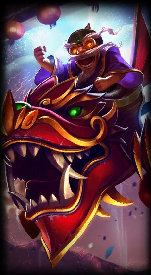 Dragonwing Corki Loading Screen
