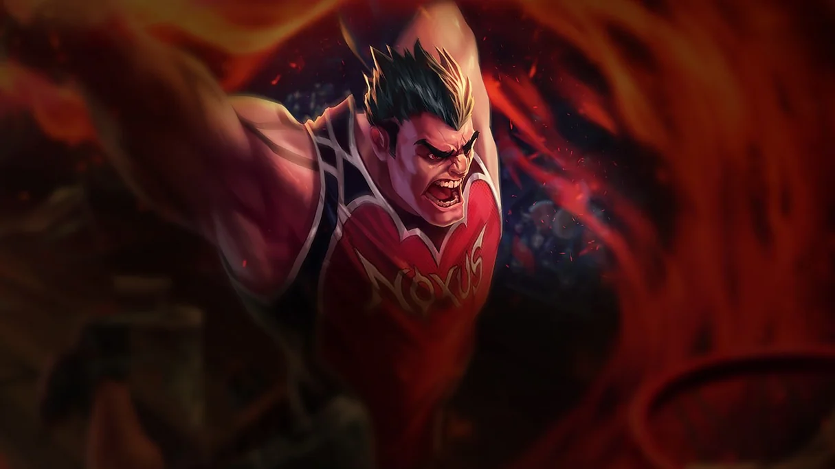 Dunkmaster Darius Centered Splash