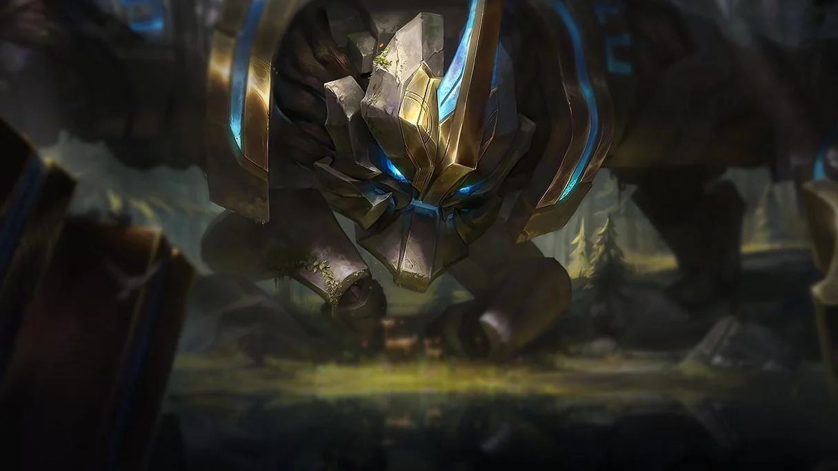 Earthrune Skarner Centered Splash