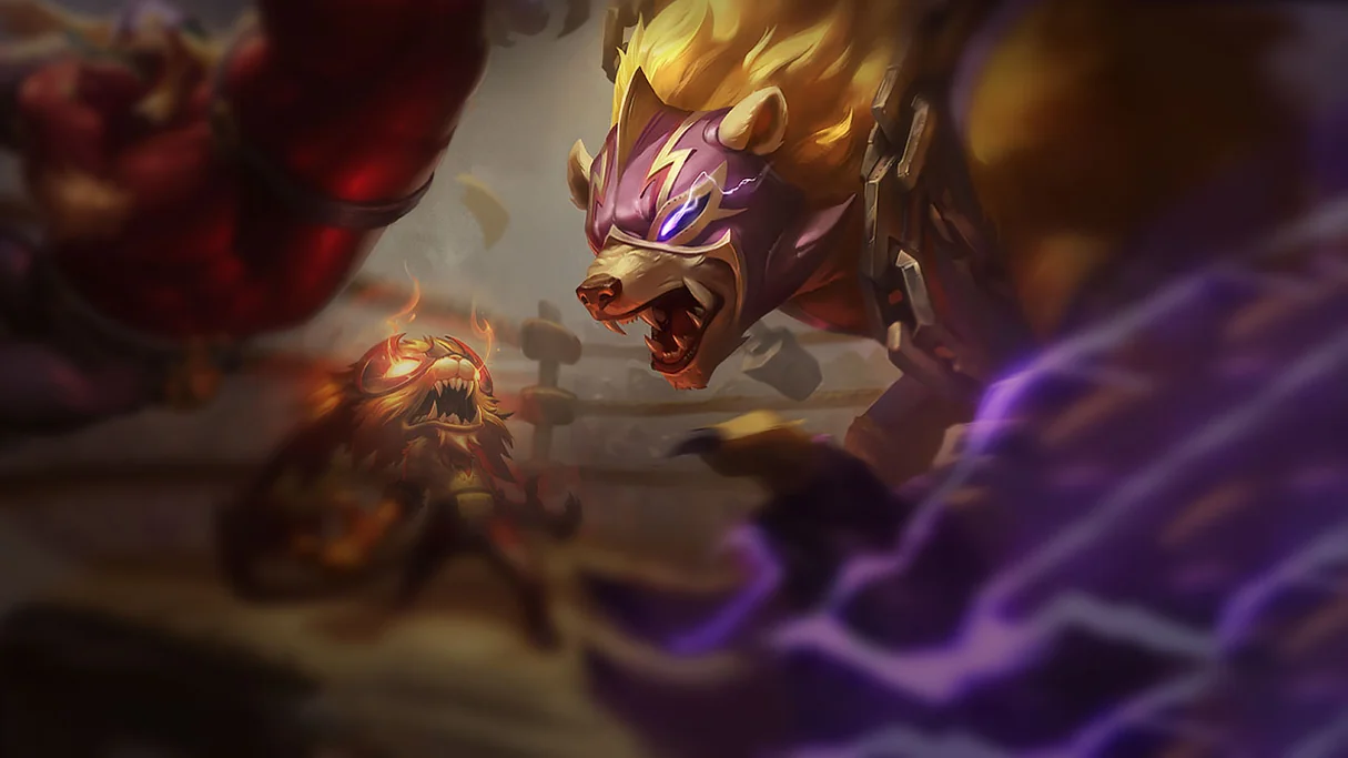 El Rayo Volibear Centered Splash
