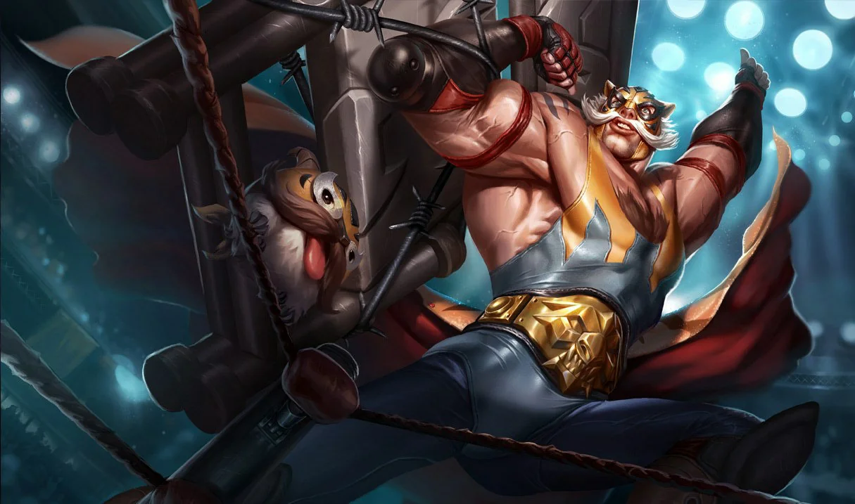 El Tigre Braum splash art