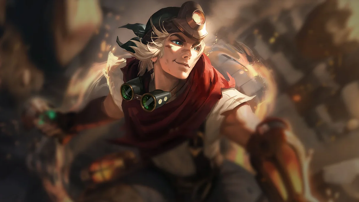 Explorer Ezreal Centered Splash