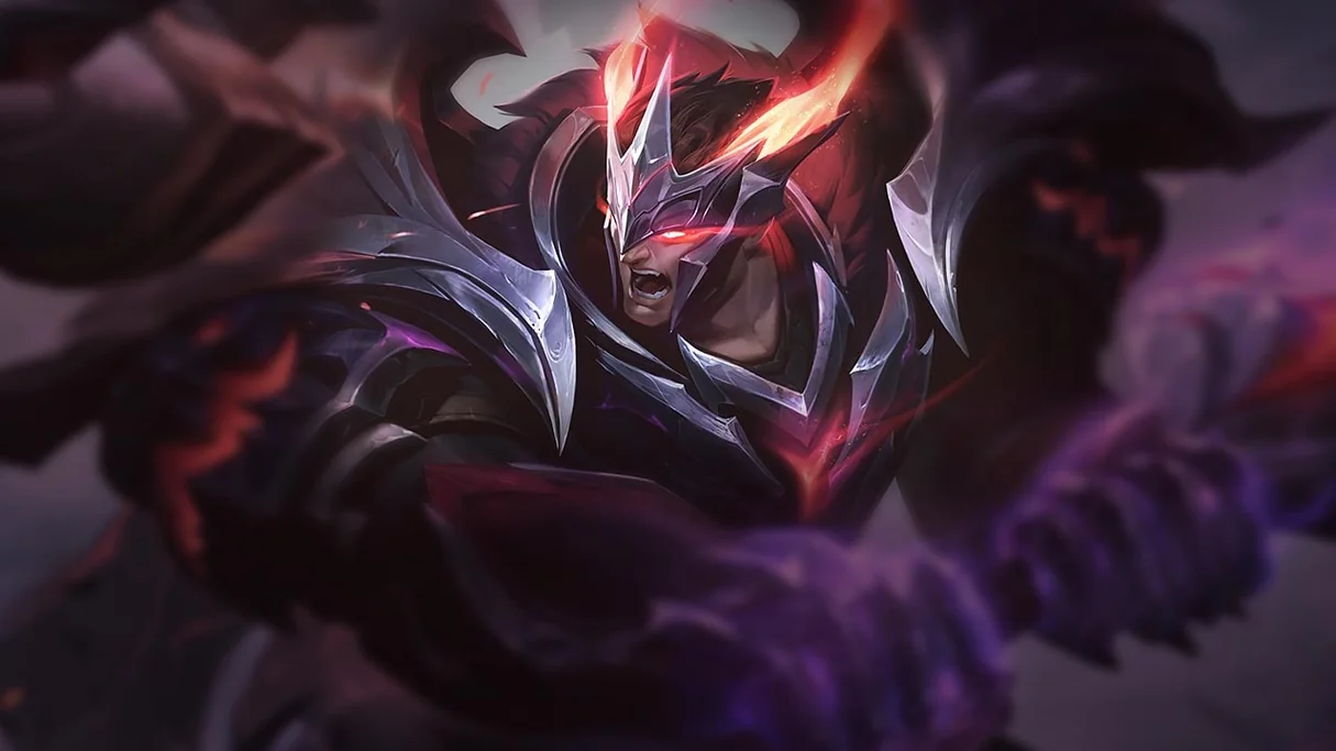 Fallen God-King Garen Centered Splash