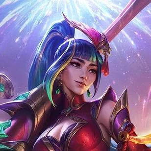 Firecracker Caitlyn Tile